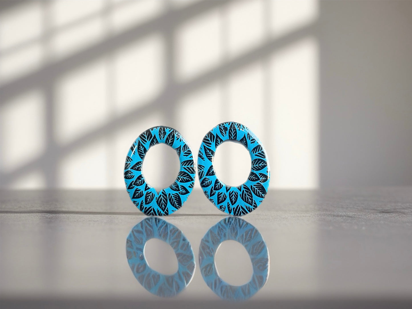 Pampilles ovale feuillage turquoise