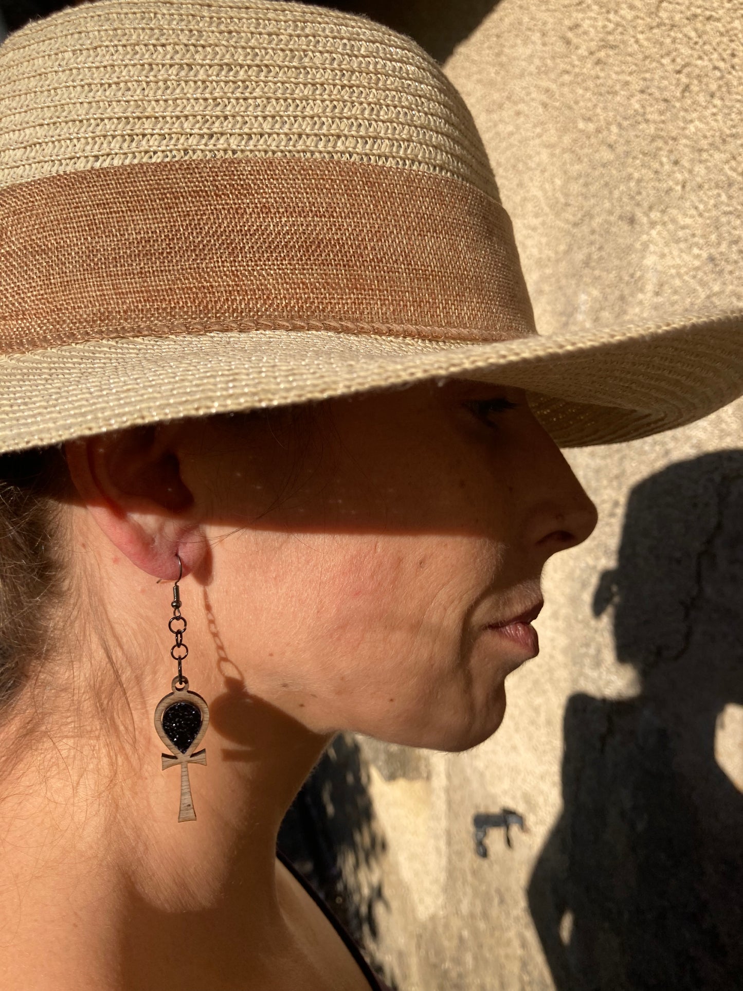 boucle croix bois
