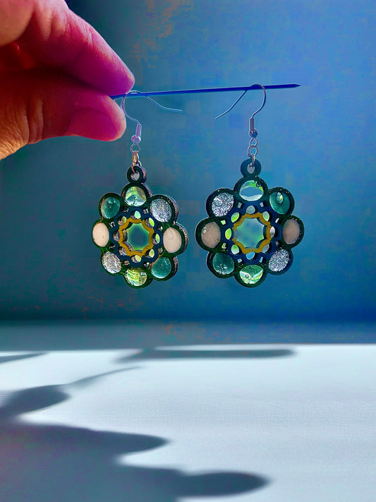 Boucles d’oreilles forêt mystique