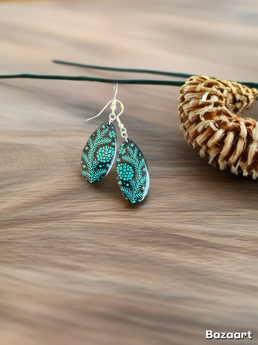 Boucle jardin turquoise