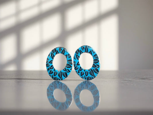 Pampilles ovale feuillage turquoise